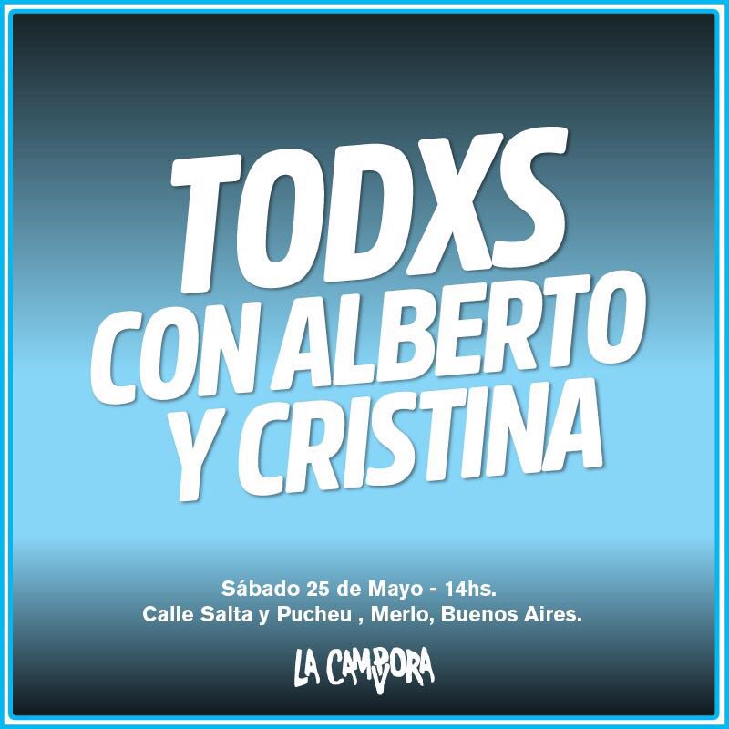 wadodecorrido's tweet photo. Mañana celebramos la Patria y recordamos a Néstor junto a Alberto y Cristina. Nos vemos en Merlo! ✌🇦🇷 https://t.co/Lcir4XtG7s