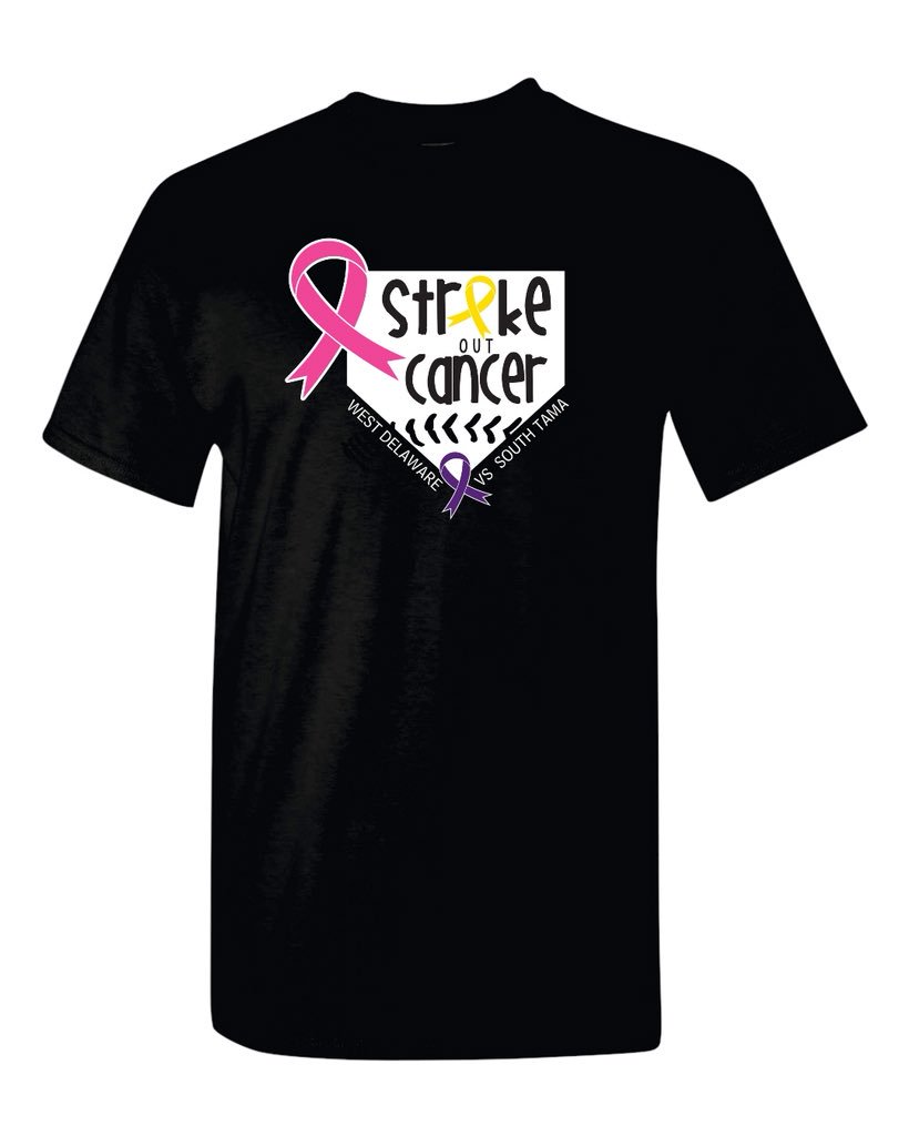 WDHawkSoftball's tweet image. The Hawks are hosting a Cancer Awareness Game vs. South Tama June 5th! All proceeds will be donated to Regional Medical Center (RMC) in Manchester! Please help us support this great Cause! All clothing options can be found here: justforyouimprints.com/west-delaware-…
