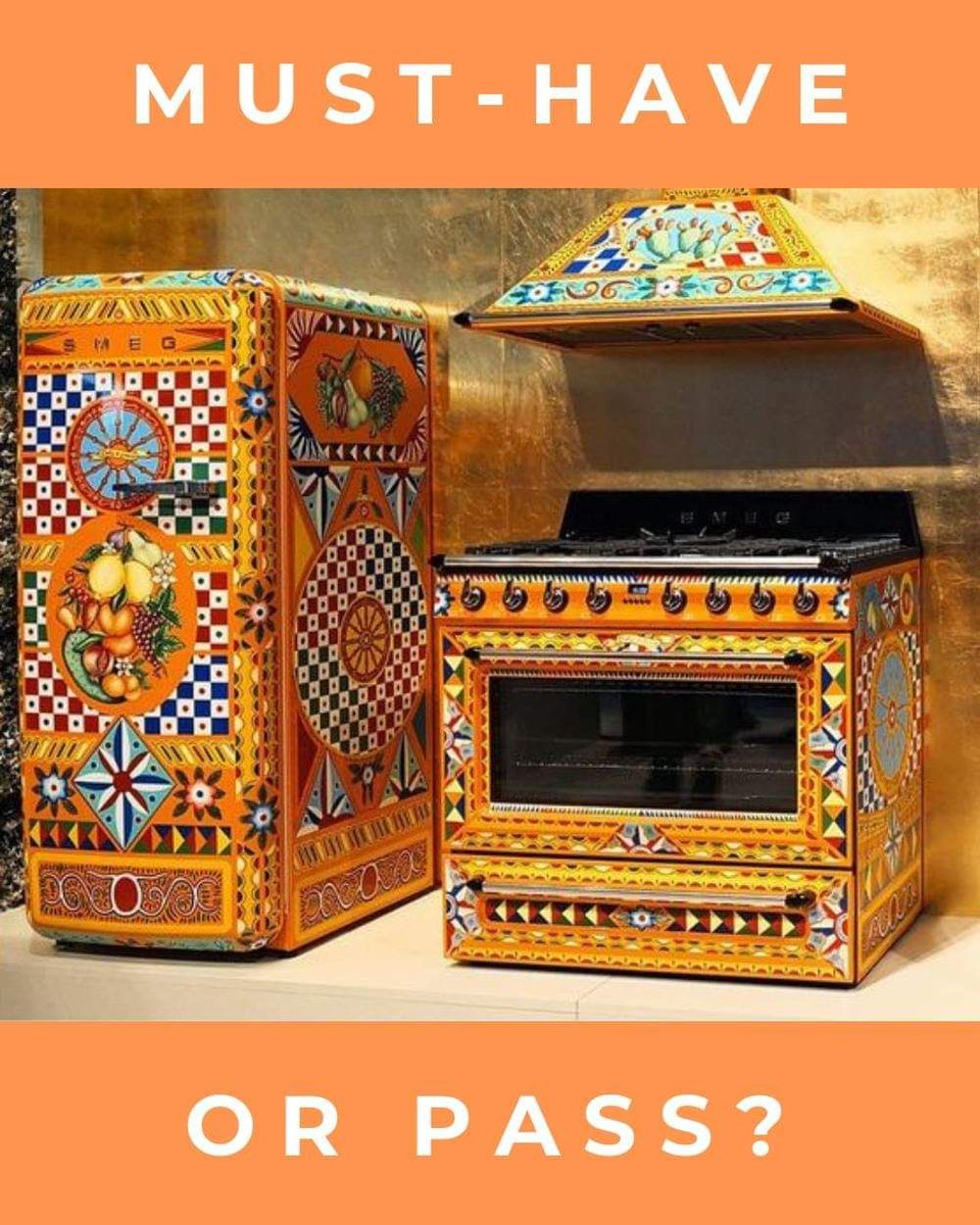 jcsalas0909's tweet photo. Would you add this Dolce Gabbana #refrigerator and oven set to your #kitchen, or is it a bit much?
Juan Carlos Salas | Realtor | 954.479.9393⠀
https://t.co/MJB2RWxnRO⠀
#thekeyesrightagent #realestate #florida #miami #dolcegabbana #sunshinestate #style #luxurylifestyle https://t.co/e9Wc0XhFKC