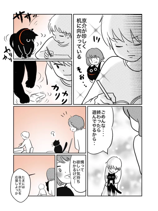 後ろ姿を応援するとき #息猫 