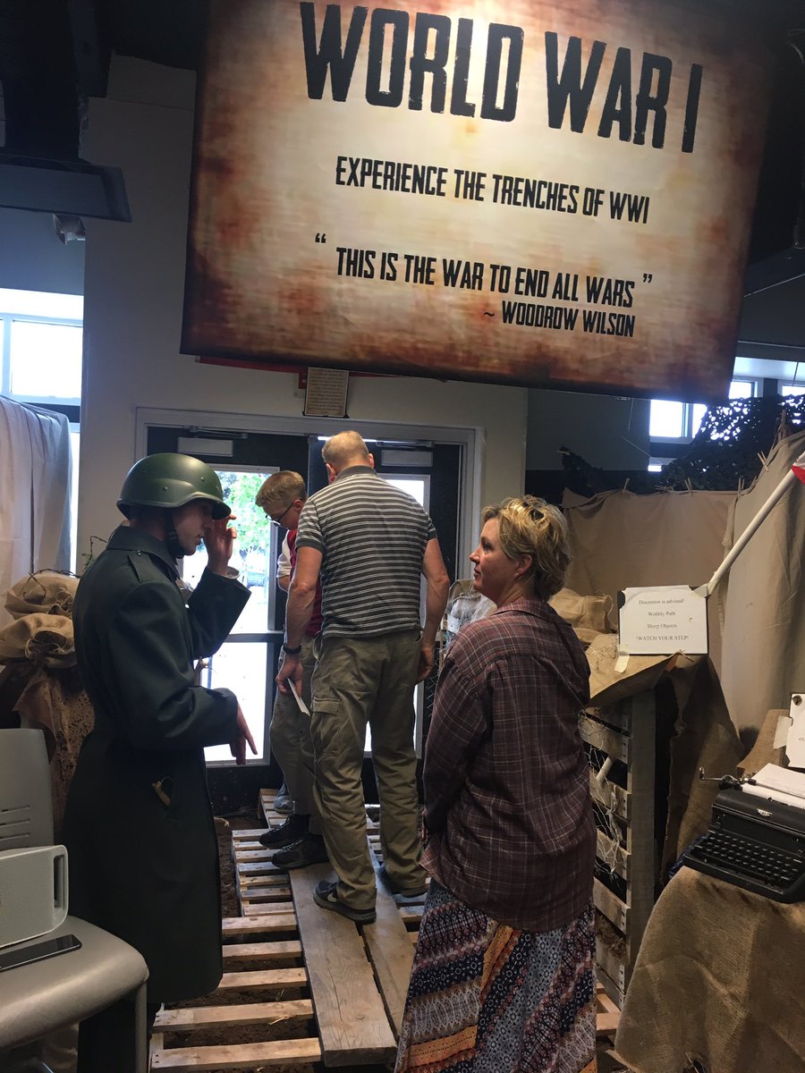 CompassAcad's tweet image. The sophomore class put on a great war museum.  The America at War museum looked at 7 of the greatest conflicts in US history.  #ca2019 #AmericanStudies