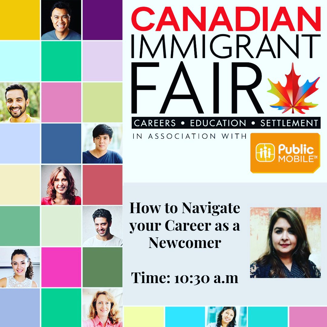 TaranumNKhan's tweet image. So this is happening!!! 
Let me tell you "How to Navigate Your Career as a Newcomer" I am beyond excited to be presenting @canimmigrant @mtcc_events Monday, June 10th 10.30am #willbehere #makingtheway #newcomer #immigrant #careersuccess #CareerPro