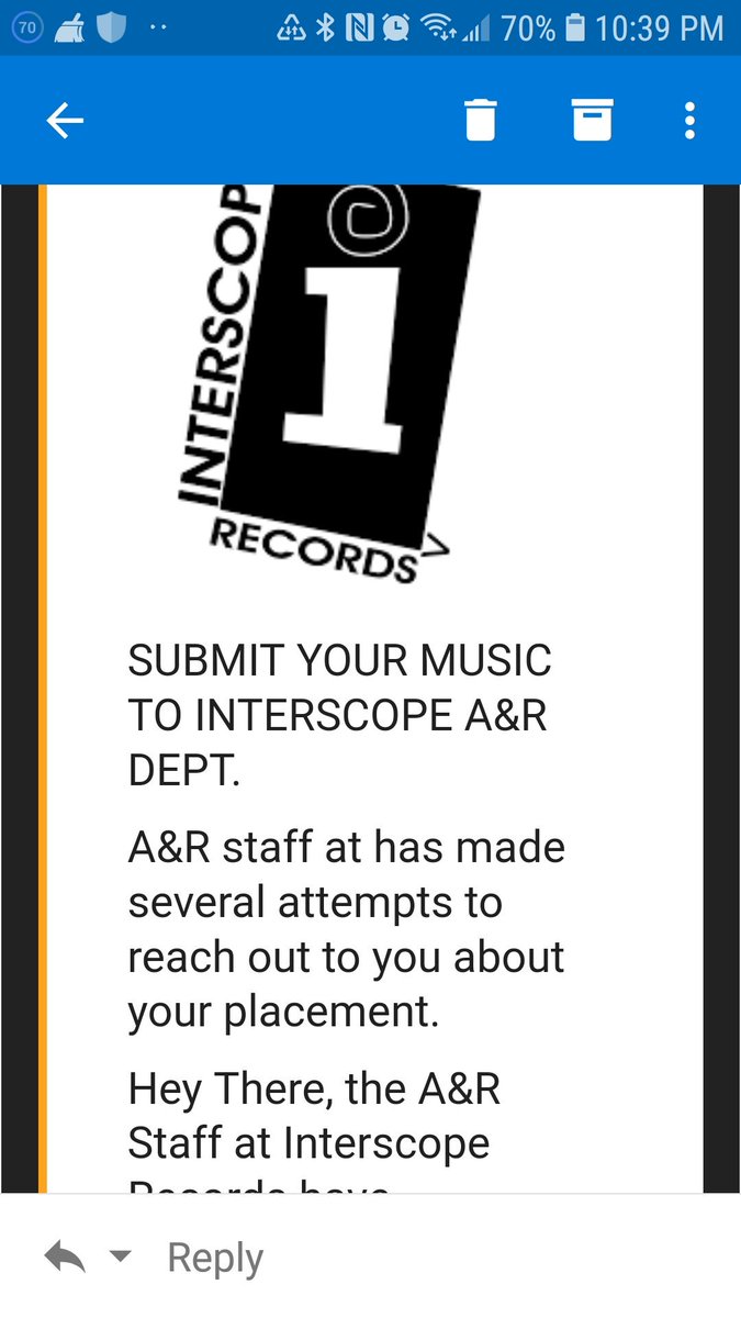 RansackPro's tweet image. None of this makes sense? 3 Emails in a matter of minutes for Fake Placements regarding @Interscope stating they're signing Producers? How obvious is it that they're trying to scam the naive new Music Producers? Does @Interscope know about the spam soliciting occurrence?