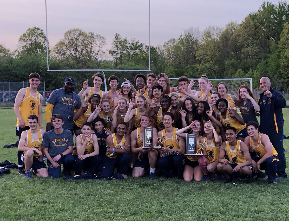 WOWZA! CONGRATULATIONS to our Varsity <a href="/ShrineTrack/">Shrine Track & Field</a> program for securing both Boys and Girls <a href="/CHSL1926/">Catholic League</a> Championships! Many top finishes and personal records! Click link for for details...

Good Luck tomorrow at team states!

shrineschools.com/track-field-br…