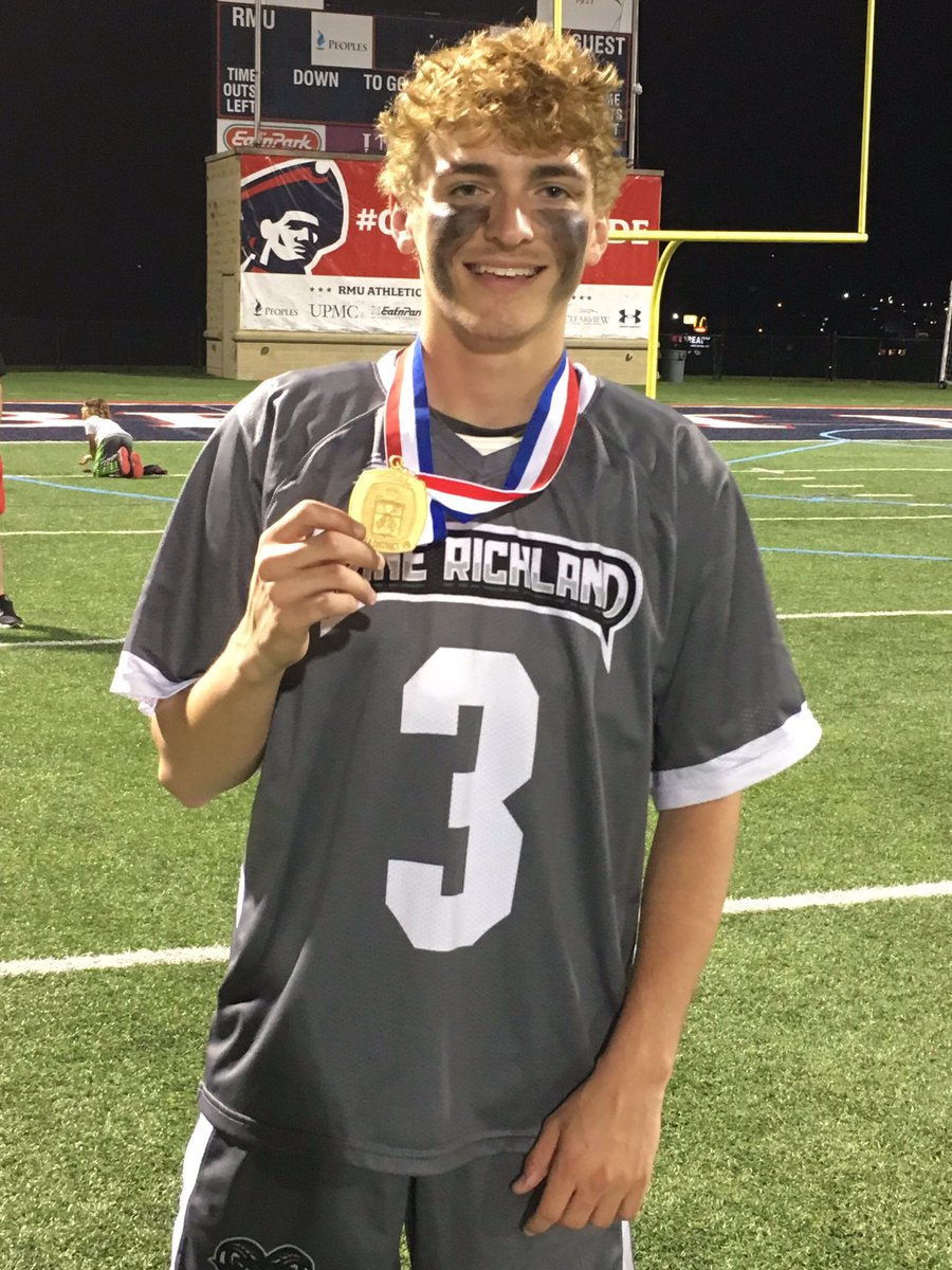 holly_rippole's tweet photo. Congratulations to my nephew and his teammates!!! #WPIALLacrosse #Champions #PRRams https://t.co/BkSIvC7taQ