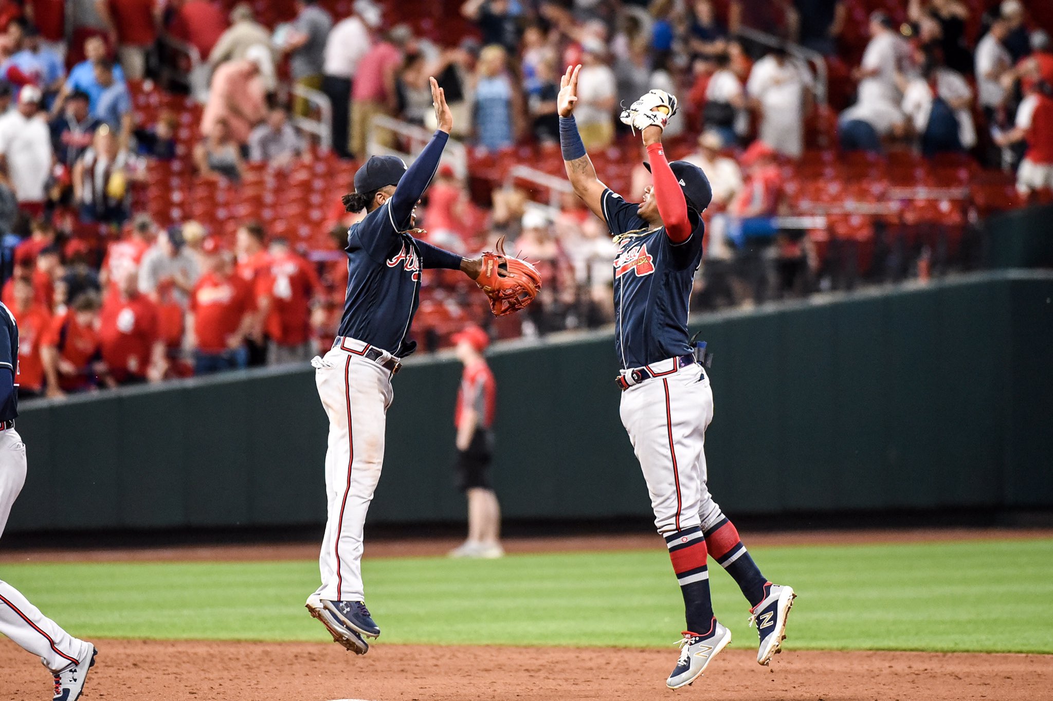Braves at Cardinals / Twitter