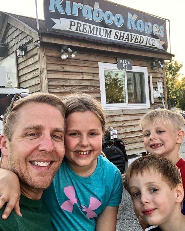 gregabel's tweet image. Humidity, little League and snow cones.  Feels like summer is finally here.  I love these guys!