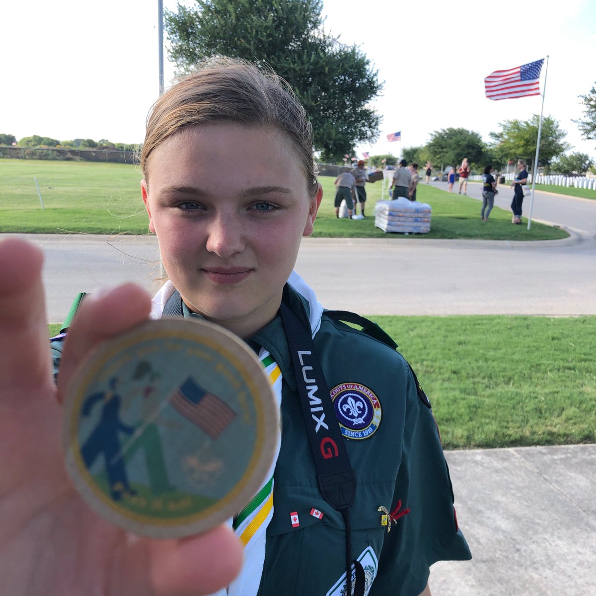 AlamoAreaBSA's tweet image. Thank you Scout youth, leaders, parents, volunteers, and community supporters for your #GoodturnDaily for #FlagsatFortSam2019 #HonorReflectRemember #MemorialDay