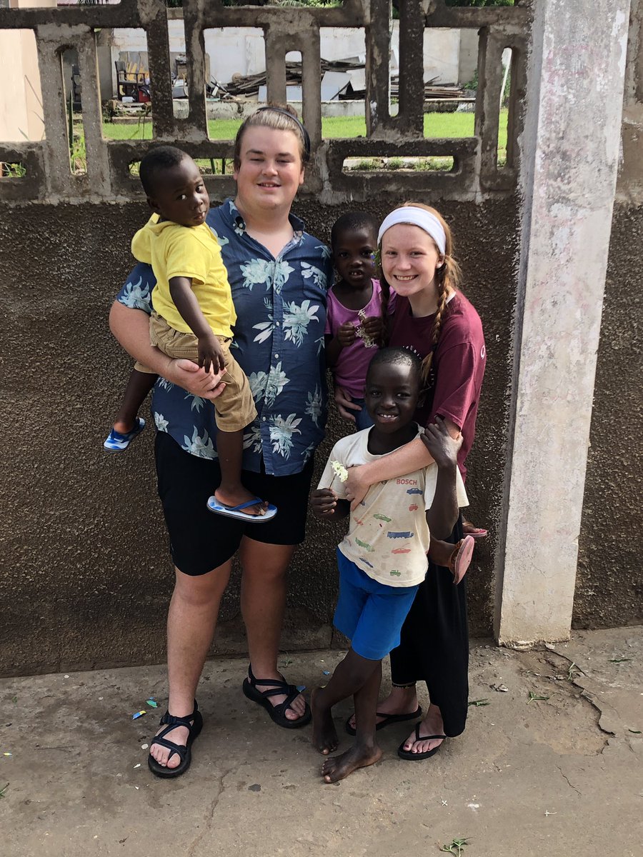 Kayla_Smithh's tweet photo. The BEST two weeks. Great Mission International is by far my favorite place, and I’m so excited J finally got to go and experience it with me. Until next time, Ghana... Medo ❤️ https://t.co/fOw7g17I4Y