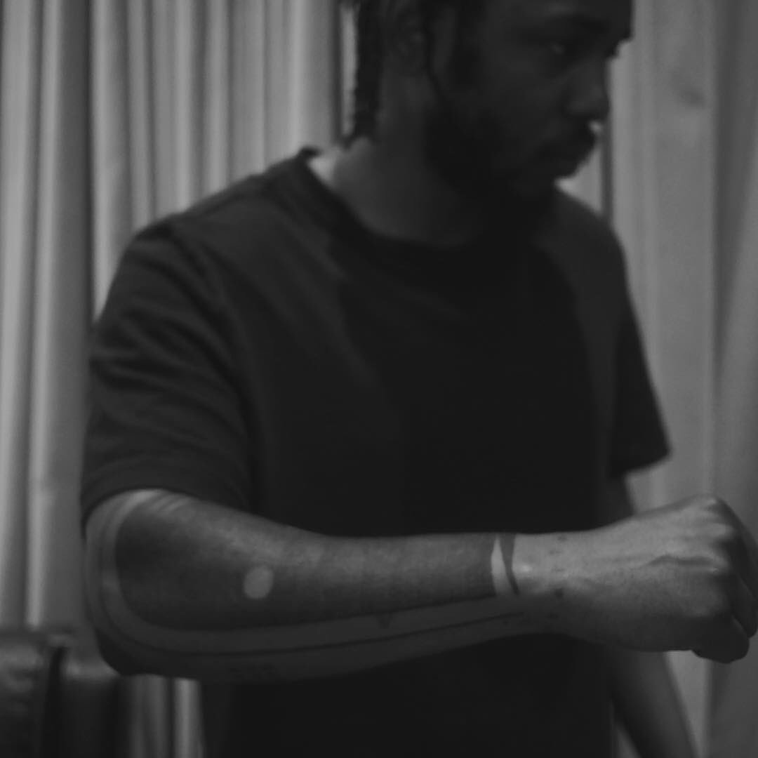 Kendrick Lamar Arm Tattoos