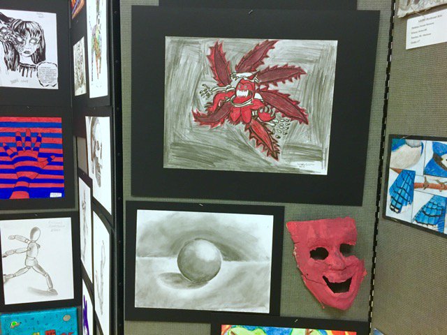 SFMSprincipal's tweet photo. SFMS Student Artist https://t.co/7dEDBXLSla