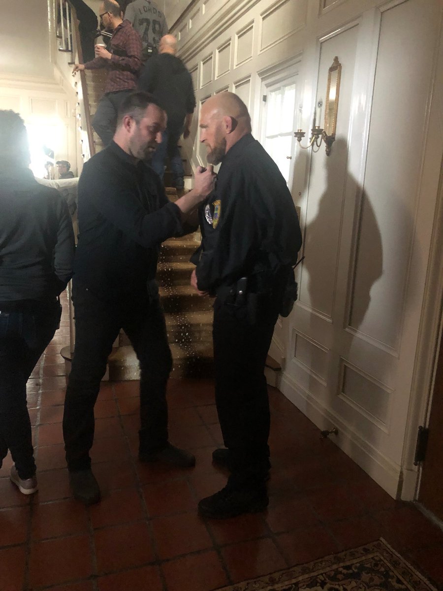 Behind the Scenes with Sullivan and Keith Jardine getting "into character.” Not only is Keith an awesome UFC fighter, he makes some of the best coffee in the world! cavemancoffeeco.com #Blindspot #BehindtheScenes