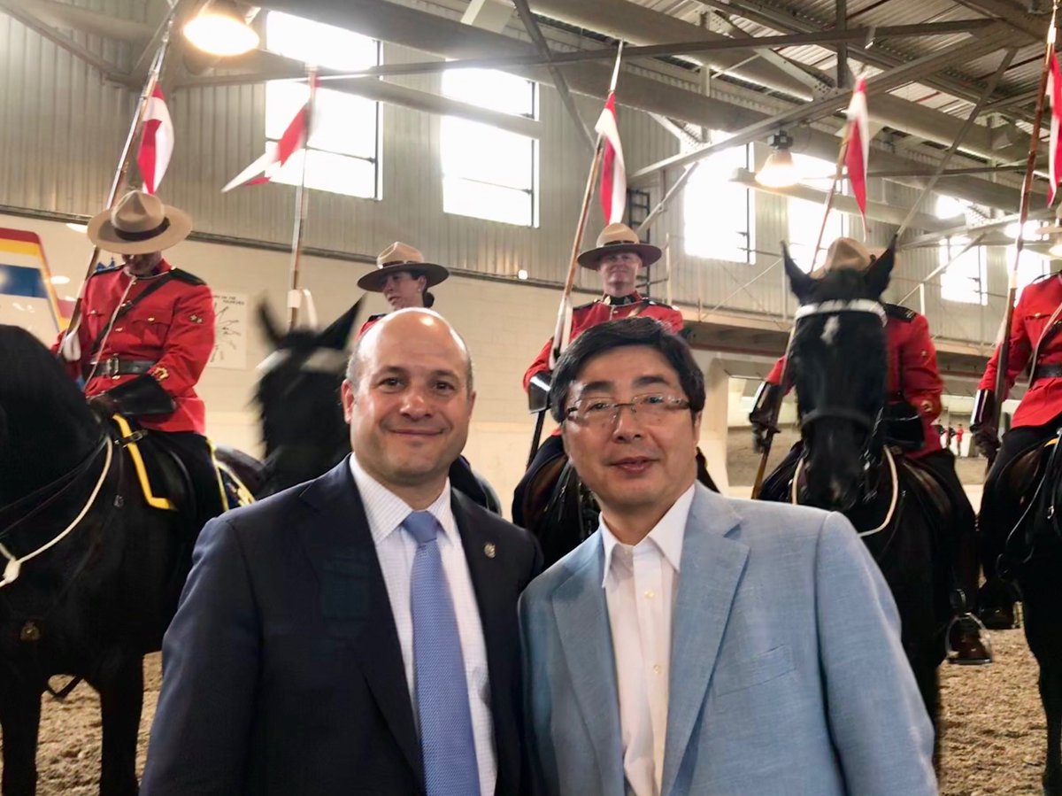 StewartRWheeler's tweet image. Thanks ⁦@rcmpgrcpolice⁩ for sharing the brilliant Musical Ride with the Ottawa Diplomatic Corps today. Great opportunity to share a real Canadian iconic experience with our diplomatic friends and colleagues. #protocolmatters ⁦@CanadaFP⁩ ⁦@EyesAbroad⁩