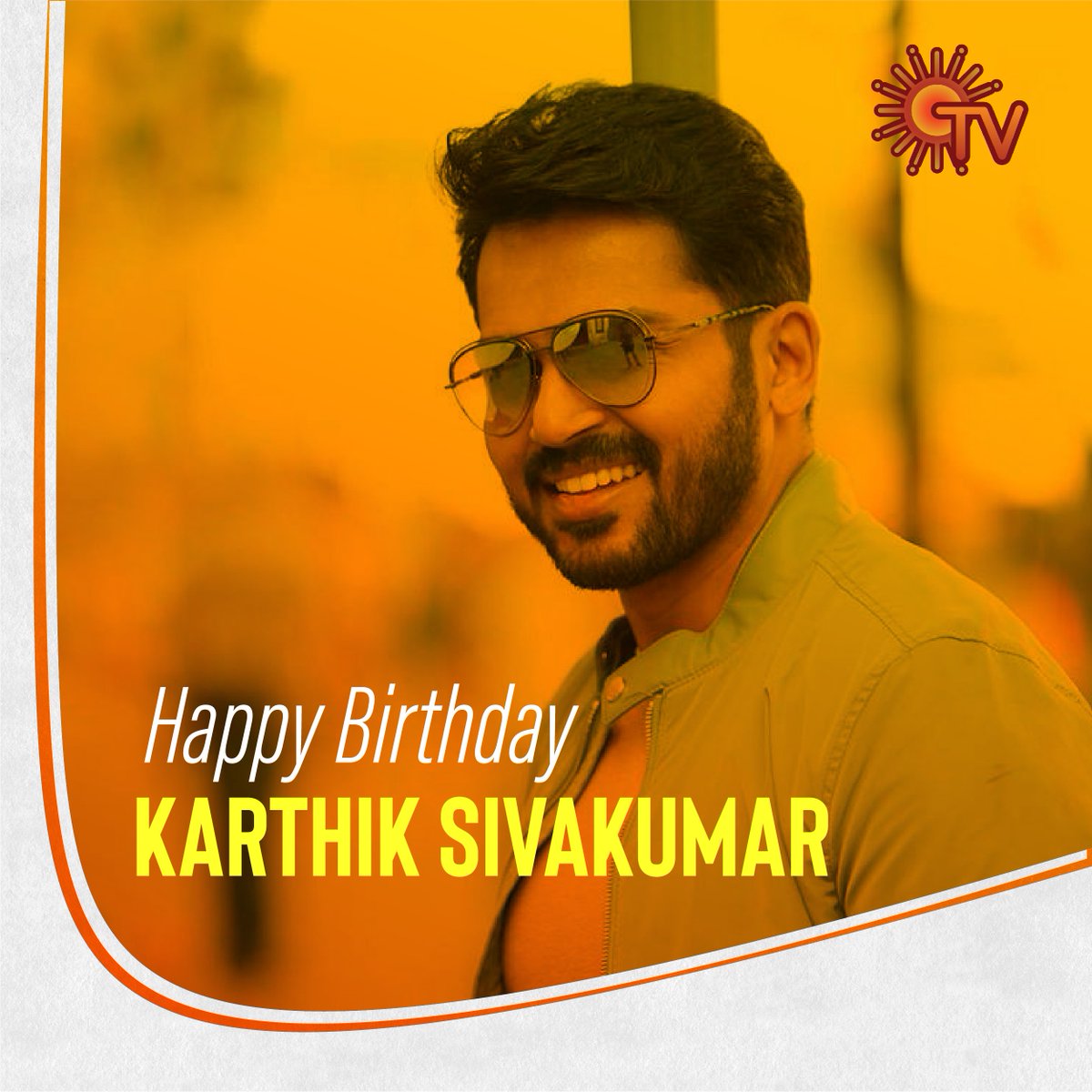 SunTV's tweet photo. Wishing the evergreen "Paiyaa" of Tamil Cinema @Karthi_Offl a Many More Happy Returns of the day 

 #HBDKarthi  #HappyBirthdayKarthi #Kaithi  #SunTV https://t.co/ZIe3ZB1TIz