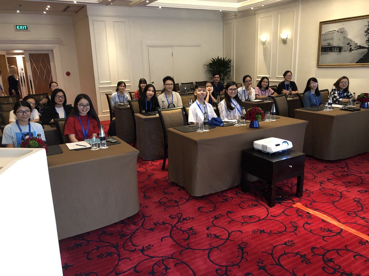 kectil's tweet image. That's how it went in Hanoi. The meeting was a great success, with about 30 brilliant young people in attendance. The presentations and teambuilding activities were incredible. We were thrilled with the immense interest of more females in programs. #KectilGeneration #Hanoi