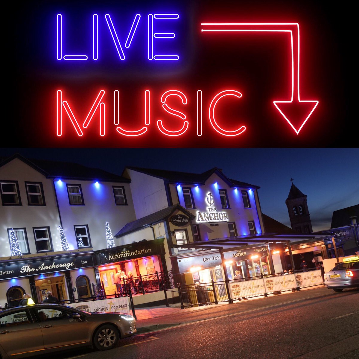 TONIGHT we will be playing in The Anchor, Portstewart 🎶💃🏻 #pubgig #giggingni #starlingentertainments #mojobandni