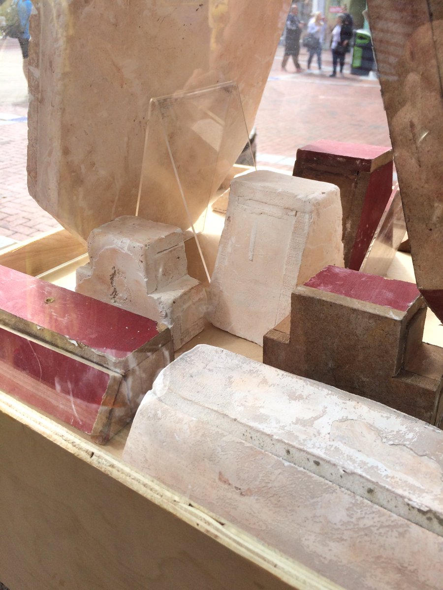 wearestash's tweet image. James Allen presenting his work ‘Regression’ at the Micro Gallery in Broad St. today from 10-1pm