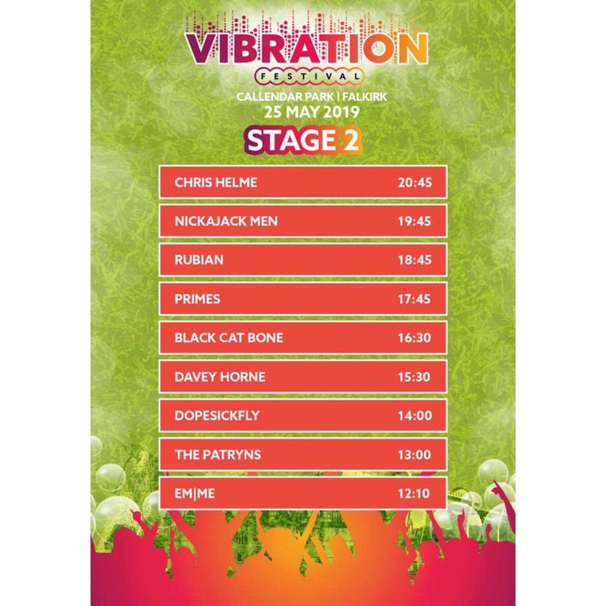 Gutted to be missing out on a trip to Cally Park for <a href="/VibrationFest/">VibrationFest</a> 

Those going should check out @thenickajackmen <a href="/Wearerubian/">Rubian</a> @Primes_Official <a href="/ThePatryns/">THE PATRYNS</a> <a href="/saintphnx/">𝐒𝐀𝐈𝐍𝐓 𝐏𝐇𝐍𝐗</a> 🔥🔥