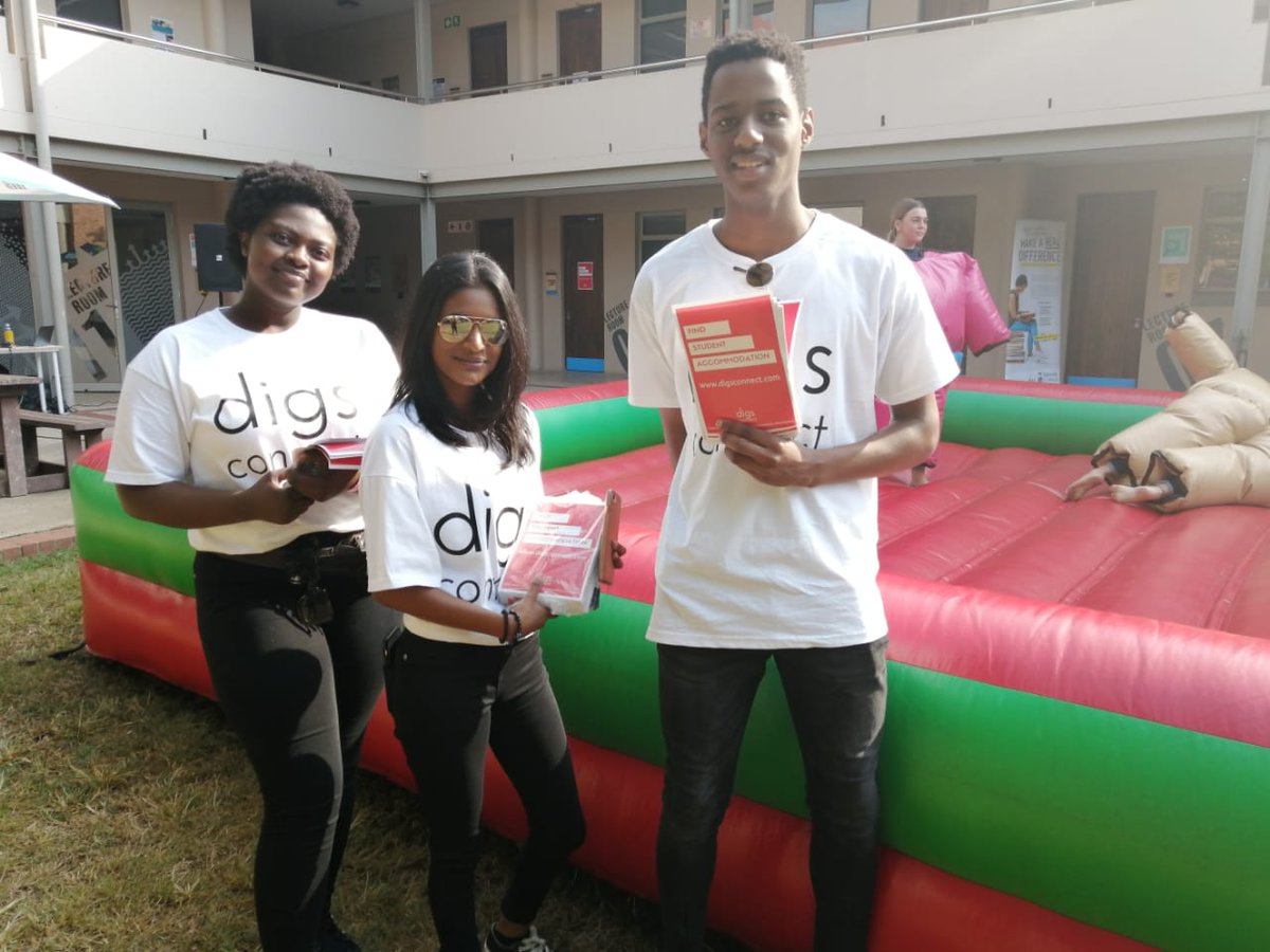Varsity_College's tweet photo. A fun day on campus at the #VCOpenDay2019 offering interviews with student advisors, programme presentations, campus tours &amp; displays from the VC Social Committee, VC Cares, VC Career Centre, VC Voice &amp; VC Sports Life at #VCDBN. Thank you to DigsConnect for joining us. https://t.co/dYfWBZIWFR
