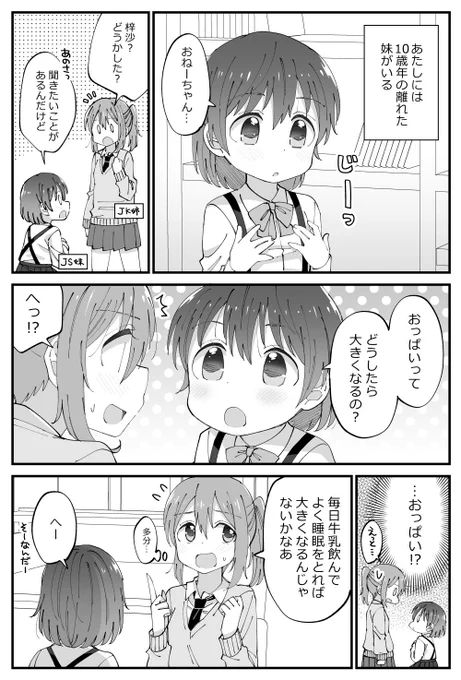 そういう年頃になっちゃった年の差姉妹百合㉒。 