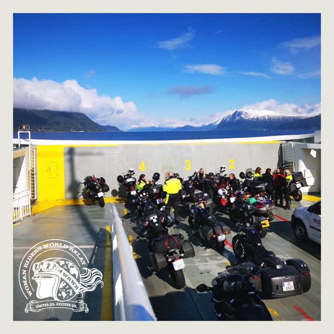 WRWRApp's tweet photo. Day 70: Absolutely stunning part of the world, wouldnโt you agree? Guardians rode from Bergen โ ร
lesund amongst the fjords of Norway.
#wrwr2019 #womenridersworldrelay #findthebaton #womenwhoride #womenworldwide #motolady #motolife #motorcycle #motoculture #motorcyclemoment https://t.co/9JVhu8JDmR