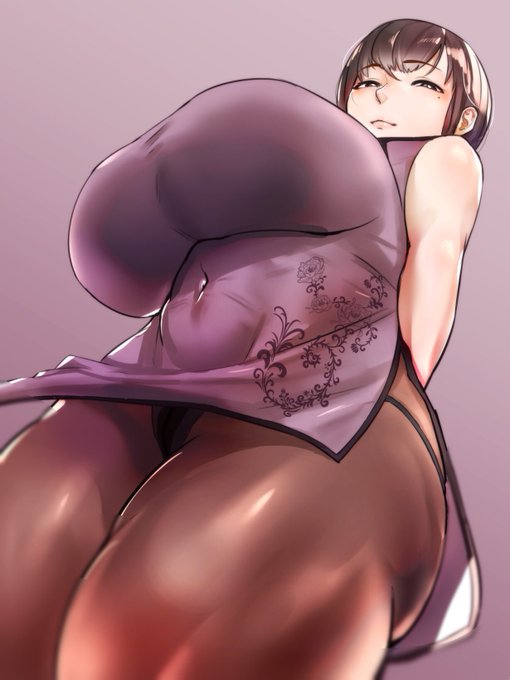 チャイナドレスのショート巨乳お姉さん #ショート巨乳教 