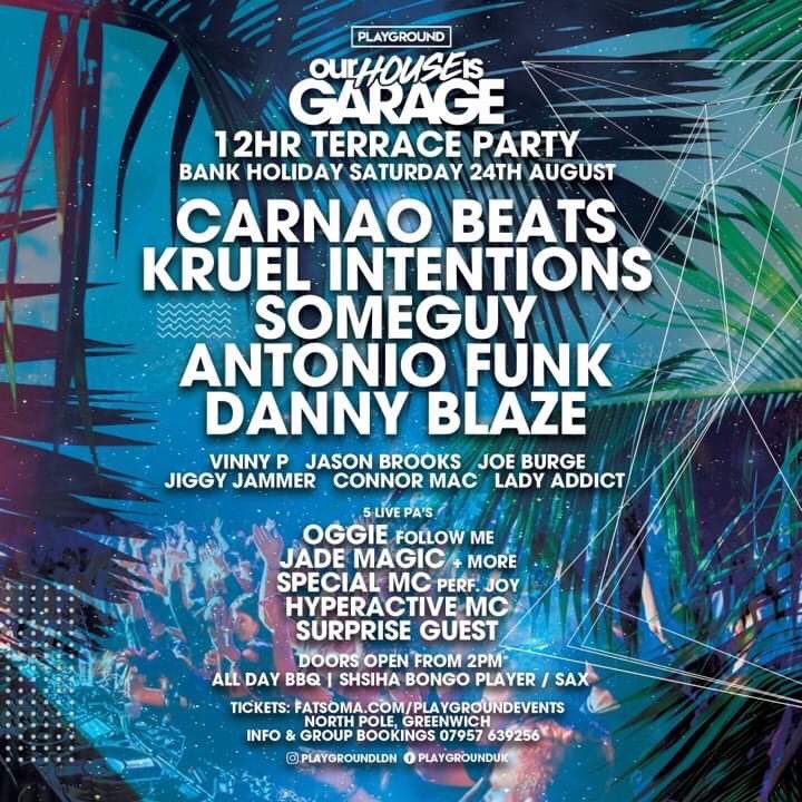 Look out for this one people!! #OurHouseIsGarage #Alldayer #ukg #oldskoolgarage #housemusic