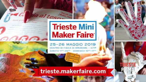 MakerFaireRome's tweet photo. #25maggio #26maggio 😍Se oggi e domani siete a #Trieste passate a trovare gli amici di @makertrieste 👉https://t.co/sbN1UcNyvk
#TSMMF aspettando #MFR19
#makerfaire #makerspace #Fablab #makersgonnamake #scienza @EventiScienza https://t.co/GC4YerRu2n