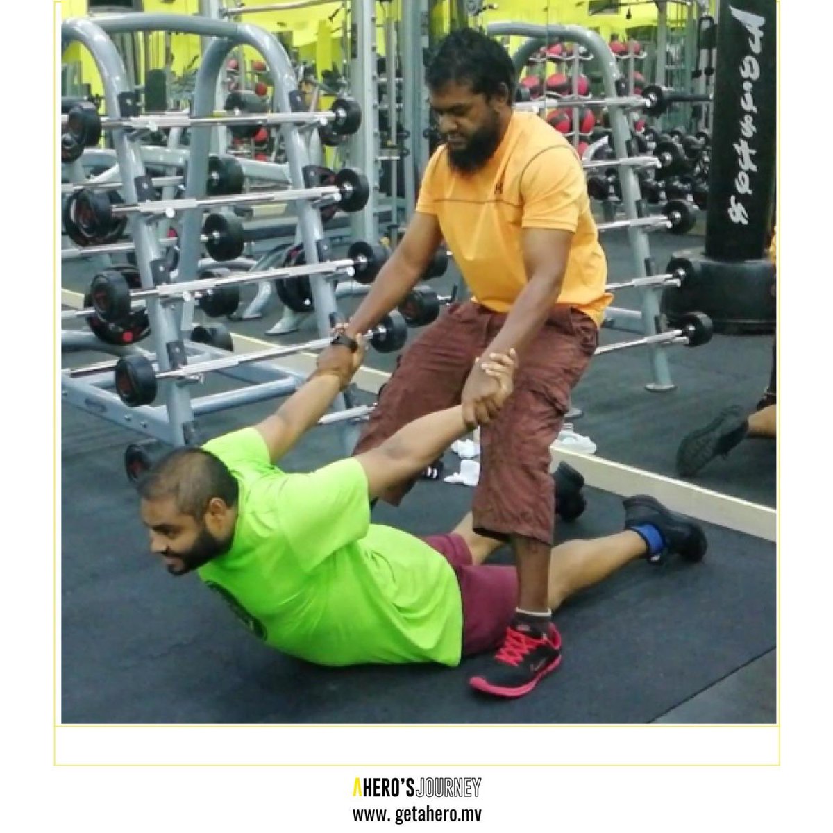 getahero_mv's tweet photo. Adhyn is a Personal trainer commited to transforming people's lifestyles. 
The start to his career as a PT was influence by his own fat loss transformation from 110Kg to 65kg.

Follow our instagram or fb page for more hero journeys

#aheroesjourney #getahero https://t.co/Ea6yKmJaBL