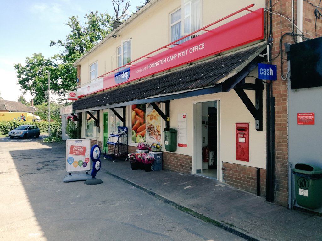 GarthLiz's tweet photo. Another fantastic transformation this week at Honington Camp Post Office!
Seb and team are ready to welcome customers old and new to there shiny new store!
@Timhandley14 @JohnAtOneStop @1StopFranchise !! https://t.co/M26BzIODPg