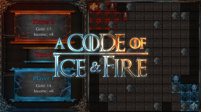 CodinGame's tweet photo. An entire weekend left to work on the contest #ACodeofIceAndFire
Can you make it to the Legend league?
Good luck!
https://t.co/OoJtxZnAO8 https://t.co/koUa7Yxhra