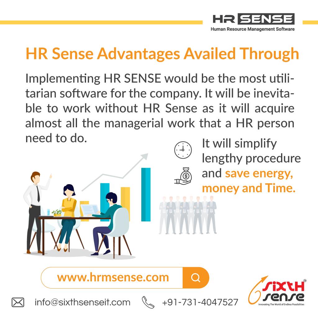 sixthsenseitsol's tweet photo. HR-Sense the most utilitarian HRM Software for the company. 
Implementing HR SENSE would be the most utilitarian software for the company. It will simplify the lengthy procedure and save energy, money and Time. #hrsense #hrmsoftware #hrmssystem #sixthsenseitsolutions #sixthsense https://t.co/g4O5neZZNl