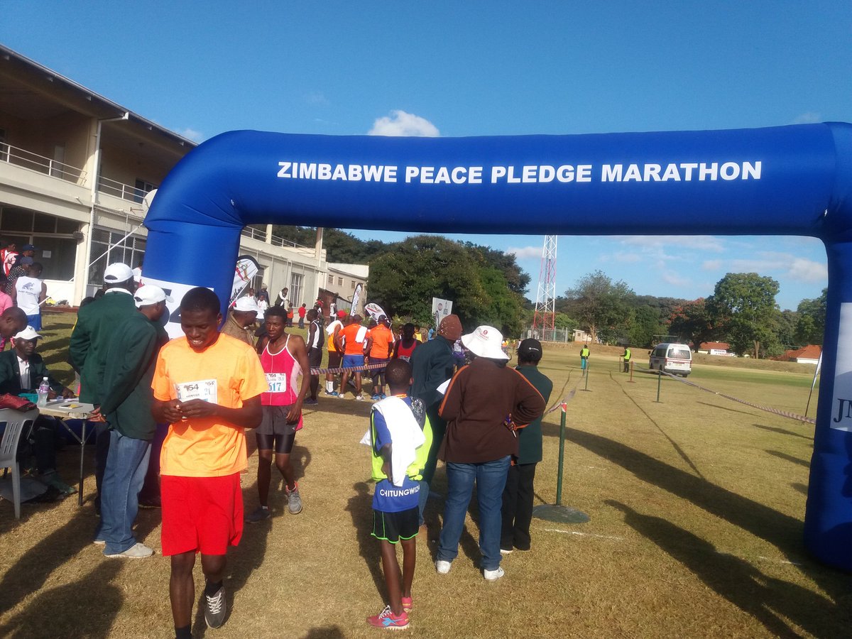 JM_BUSHA54Races's tweet photo. More participants continue to arrive at the finish line after their @JM_BUSHA54Races Peace Pledge Half Marathon Run. Building Peace through Sport #iampeace #StepUpToPeace @peacewebsafrika @RonaldMagomo_ @Gens_For_Peace @CommMasunungure @cohsunshinecity @EMAeep @LSparna https://t.co/yAApvDpJBi