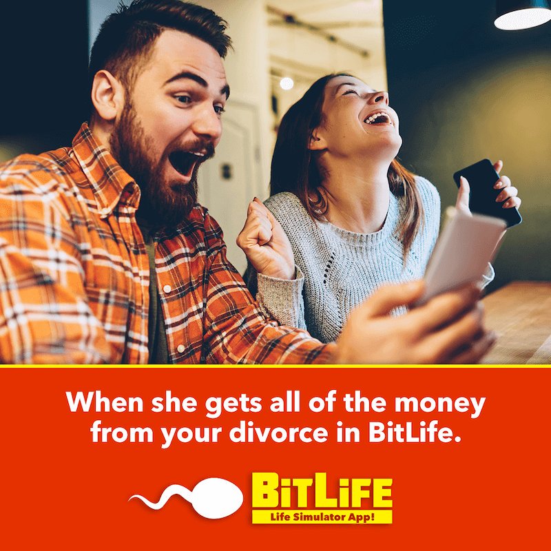 CryographThe's tweet photo. Uh, my wife on BitLife just died from a crack cocaine overdose! This game is wild.
https://t.co/I0nPaqhYix https://t.co/l7YZTnGEHm