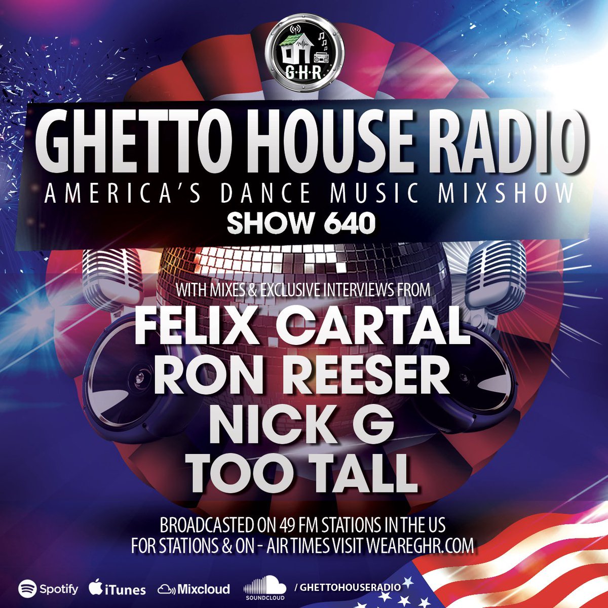 ronreeser's tweet photo. πΊπΈ adjust your radio dial... @ghettohouse | 12AM-2AM @wild949 @iHeartRadio w/ @FelixCartal #ronreeser @NickGhetto @djtootall #tgif #ghettohouseradio #iheartradio #memorialdayweekend #memorialday #mdw
π‘ stream us: https://t.co/X3ZTT5vFk7
β‘οΈ more info: https://t.co/89kNI7lKh4 https://t.co/jw2meTslce