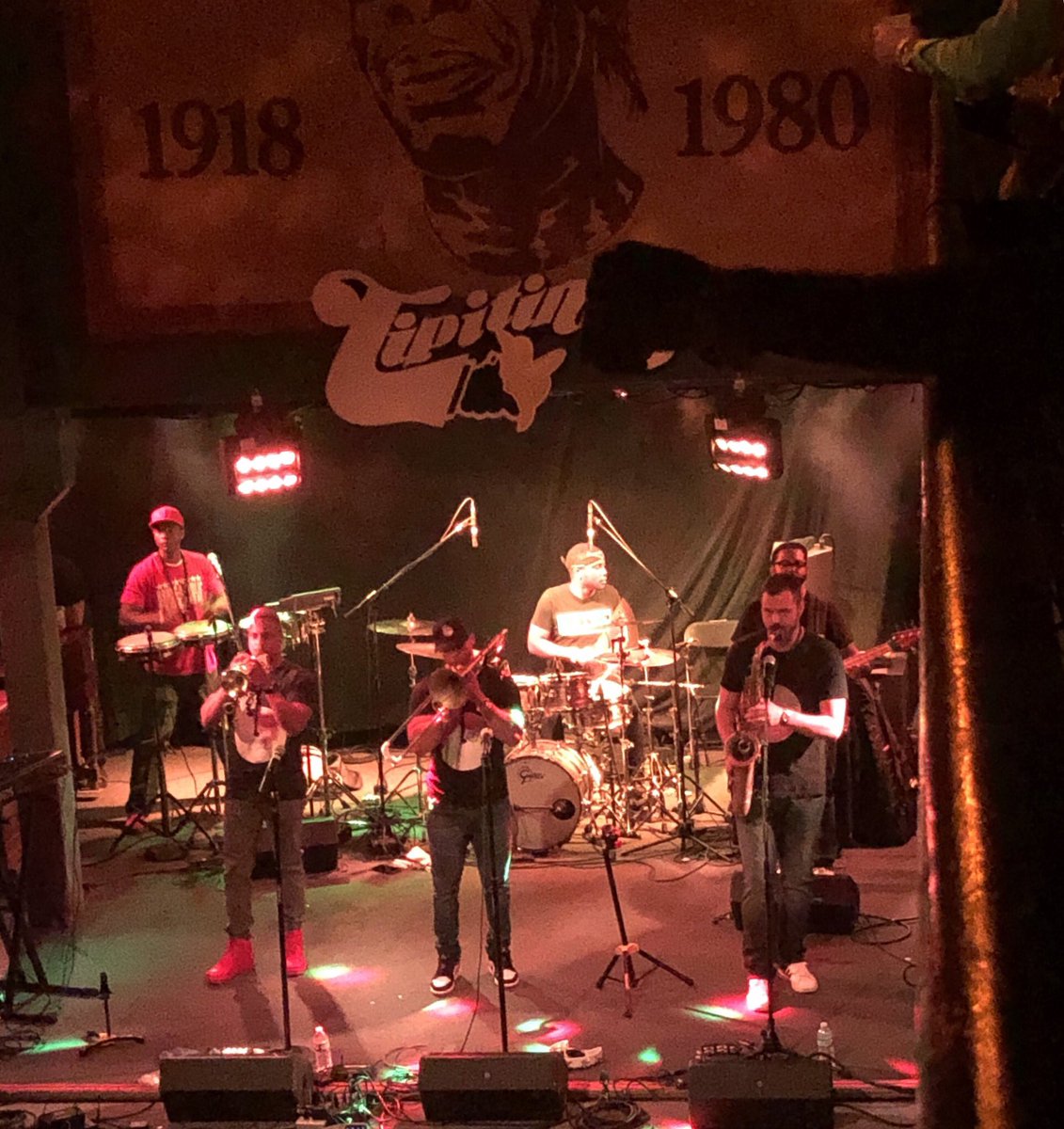 Erica Falls and <a href="/BrassAHolics/">Brass-A-Holics</a> tonight <a href="/Tipitinas/">𝐓𝐢𝐩𝐢𝐭𝐢𝐧𝐚’𝐬 🍌</a>