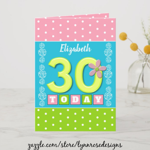 LynnroseDesign's tweet photo. https://t.co/dlwA72XCna … #30thbirthdaycard #birthdaycard #greetingcards #zazzle #SaturdayMotivation https://t.co/dpnsHR4bBf