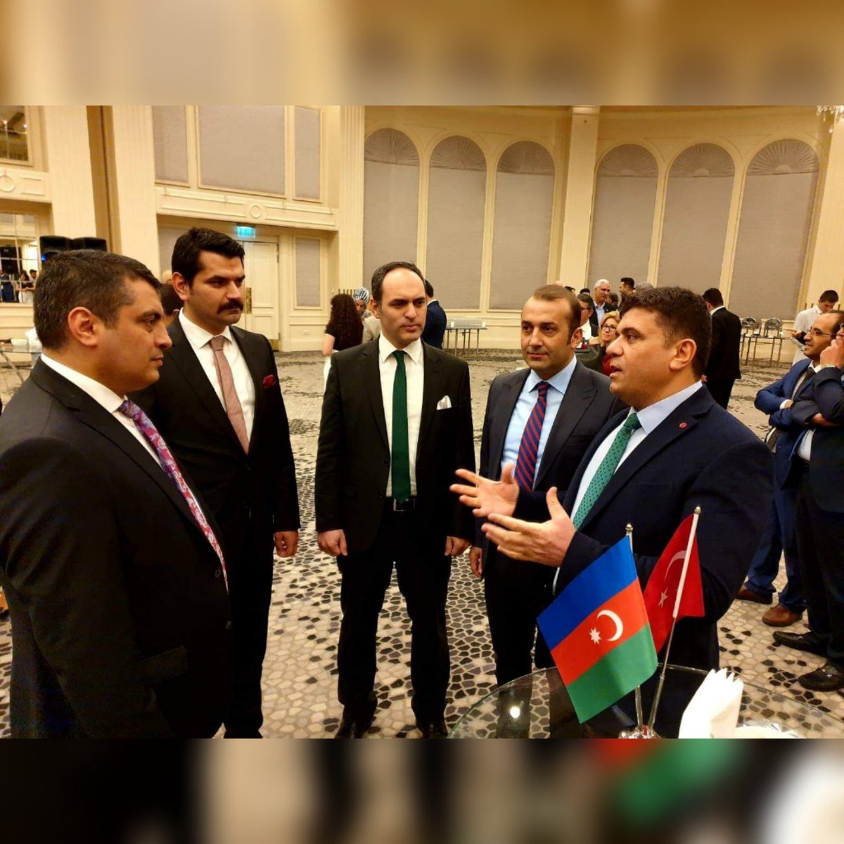 TESİAD VE TESAM GENEL BAŞKANIMIZ SN. M. İLYAS BOZKURT, AZERBAYCAN CUMHURİYETİ'NİN MİLLİ BAYRAMI (CUMHURİYET BAYRAMI) RESEPSİYONUNA KATILDI.