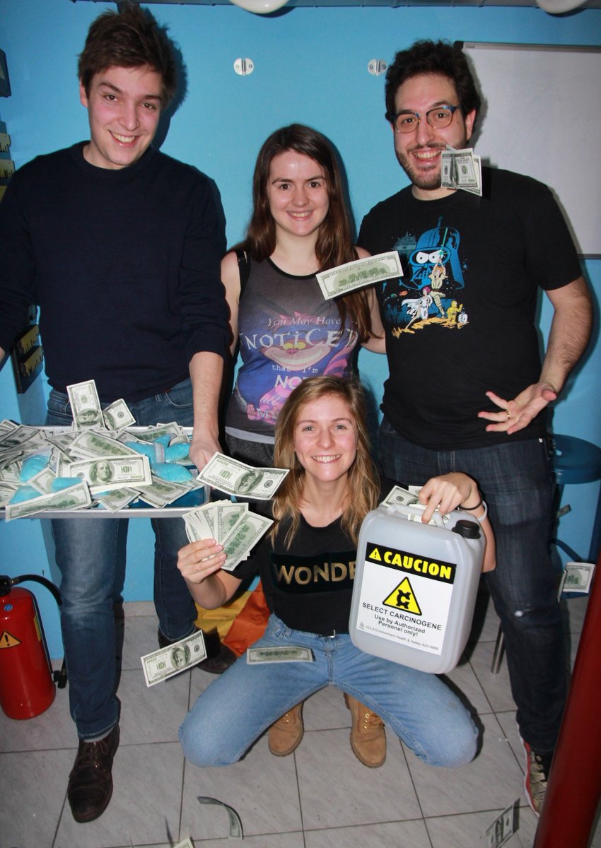 LeagueOfEscape's tweet photo. Nous sommes heureux d'avoir accueilli à Sofia, l'équipe "GaSyMaNi" pour la première édition des championnats du monde d'escape game !!!!
A très vite pour la saison 2 !!!!
#GaSyMaNi #Sofia #Bulgarie #Fun #Worldchampionship #EscapeRoomAcademy #EscapeGame #EscapeRoom #ERA https://t.co/2qAuEsdKkH