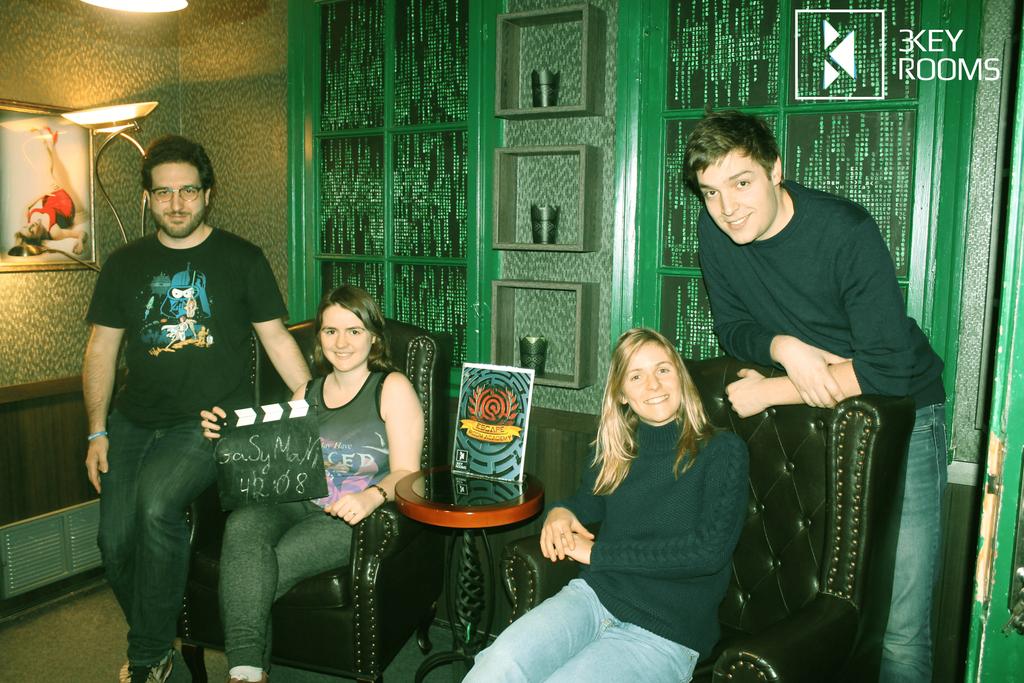 LeagueOfEscape's tweet photo. We are pleased to have welcomed the team "GaSyMaNi" for the first edition of the escape game world championships!!!!
See you soon for the 2nd Season!!!!
#GaSyMaNi #Sofia #Bulgarie #Fun #Worldchampionship #EscapeRoomAcademy #EscapeGame #EscapeRoom #ERA https://t.co/ZdzI29FKXP