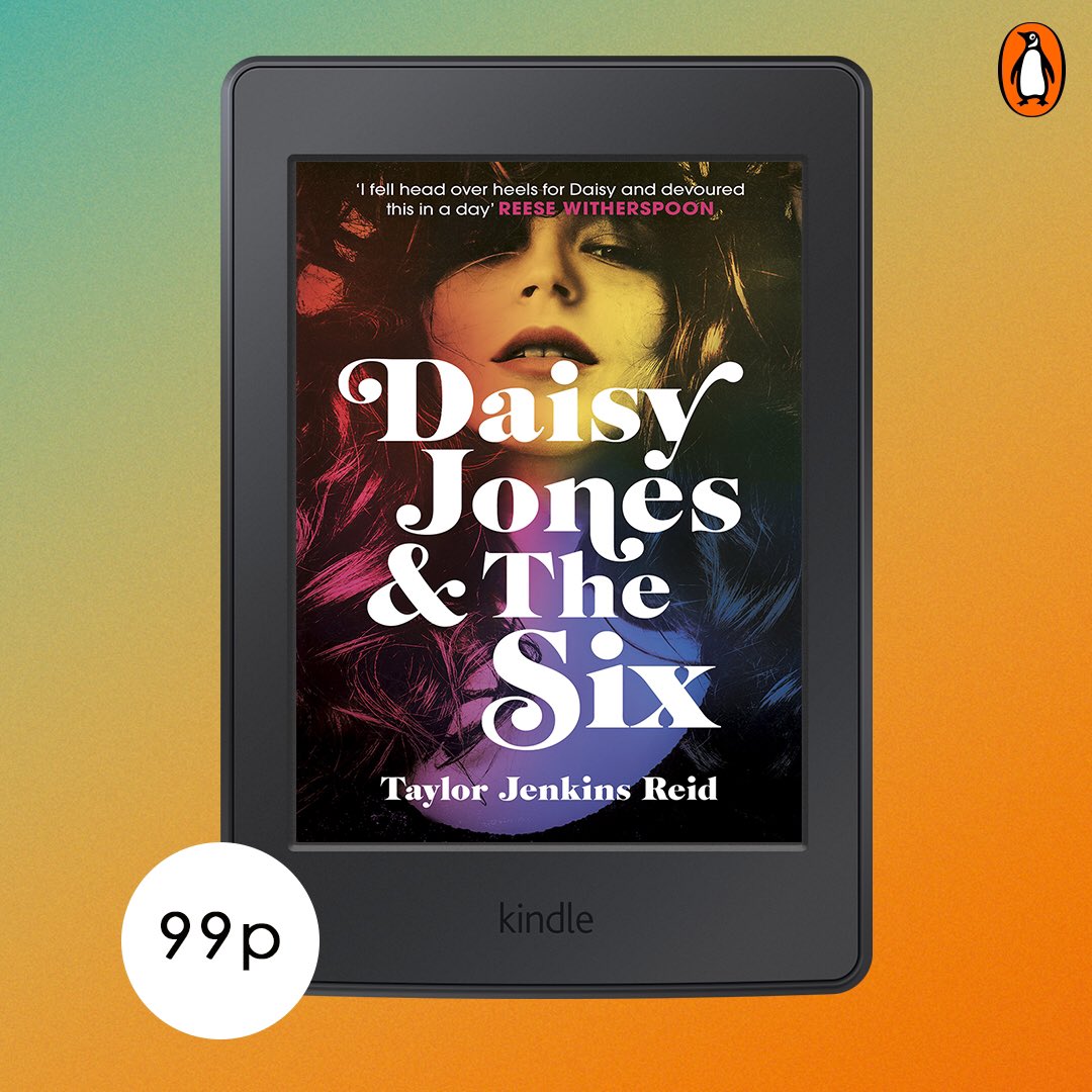 LauraPAuthor's tweet image. Listen up, kids! #DaisyJonesAndTheSix by @tjenkinsreid is my book of the year and it’s 99p in ebook for today only! In my excitement, I’ve bought five Kindle copies. If you want one, just follow and RT. @PenguinUKBooks