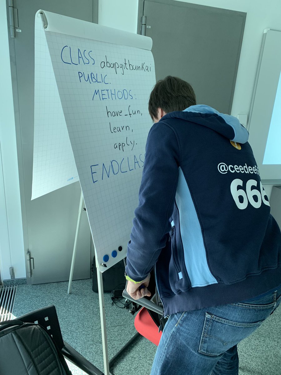 majcon's tweet image. Last preparation by @ceedee666 for #abapgitbunkai at #factur in #Aachen