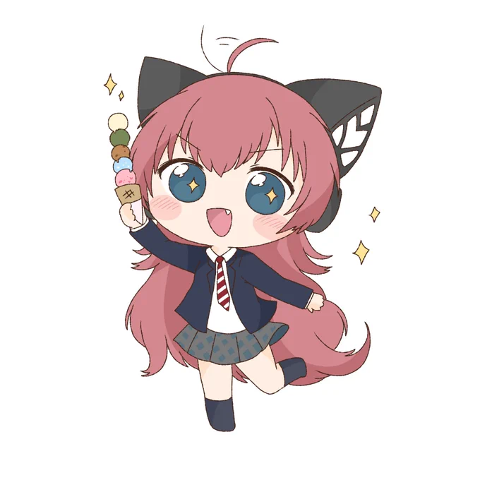アイスとチュチュ様 