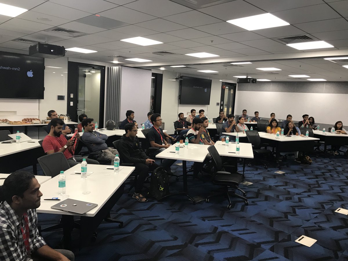 We have the #Ember meet-up underway in #LinkedIn #Bangalore. Thanks to <a href="/LinkedInLife/">LinkedIn Life</a> for hosting this months meet-up and to the amazing people who made it.