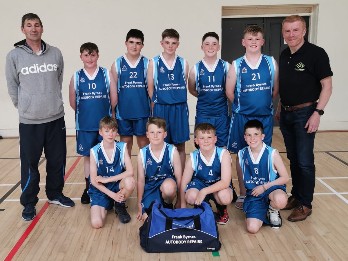 We are very proud to be sponsoring the new Gear and bags for the Maree Basketball u13 boys. 
Wishing them all the best along with the other two teams from Maree Basketball as they represent Connacht today  in the Community Games Finals at the University of Limerick Sports Arena