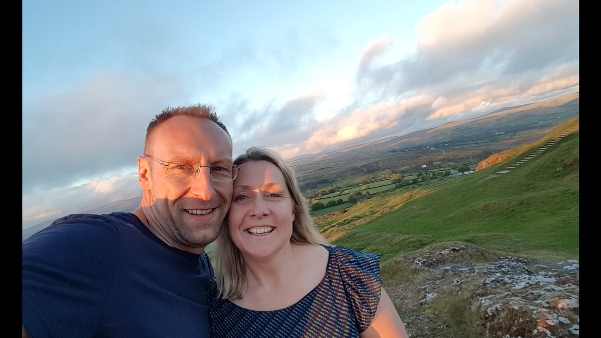 telster01's tweet photo. Sunset @BrentorDevon with my beautiful wife... https://t.co/YGhEt64d7l