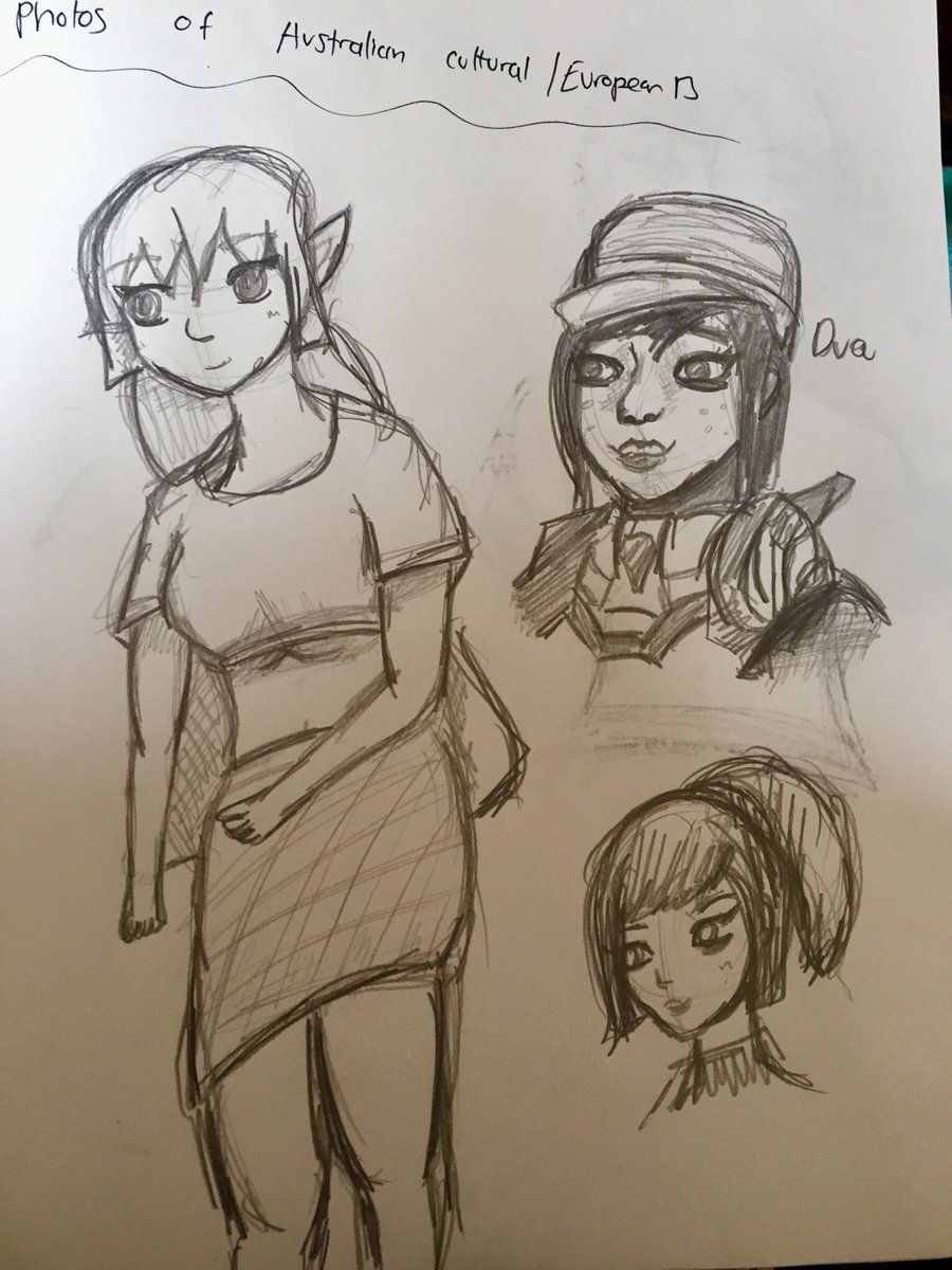 Senpai_bunn's tweet photo. Sketch Saturday! #sketching #sketches https://t.co/WL0YC8frcx