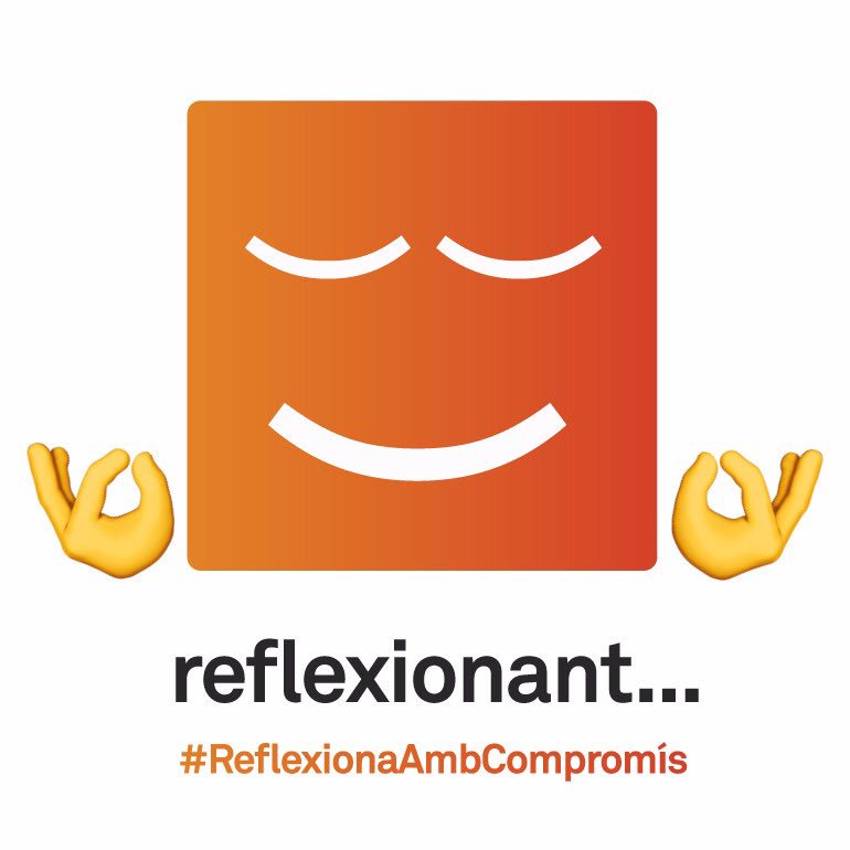 compromis's tweet image. Respon al tuit amb la teua reflexió i reflexionem junts, #ReflexionaAmbCompromís🧘‍♀️