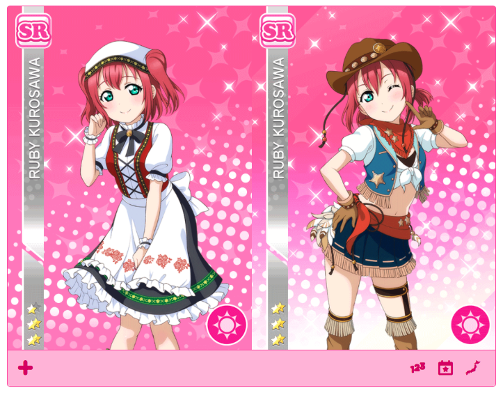 🇯🇵 Event SR Kurosawa Ruby is a Smile Score Up card. ⭐🤠⭐ Full
