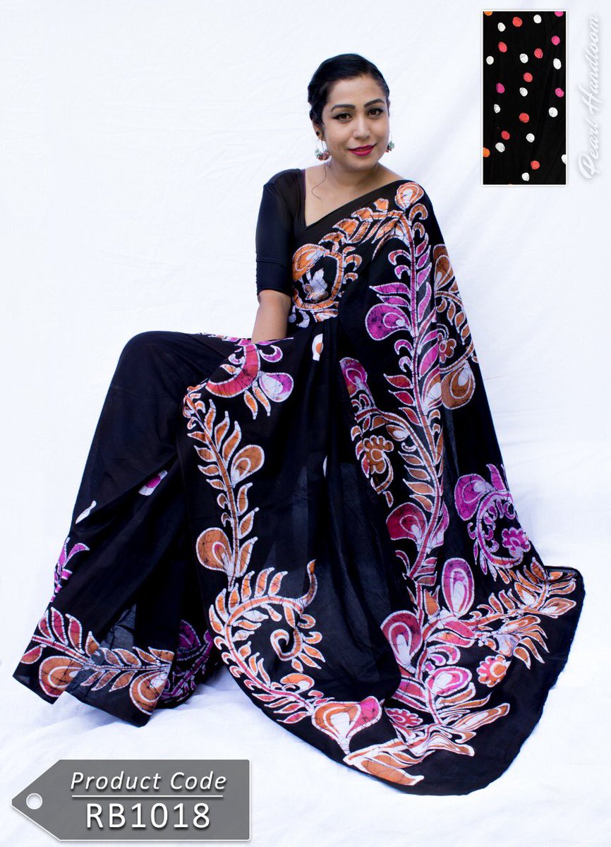 PearlHandloom's tweet photo. Fully Cotton Batik Sarees. Islandwide free delivery within a day.

Product info..

Work:- SL made Batik Saree

Fabric:- White Super Voile

Colour:- Black, Orange, Red &amp; Pink

Colours may slightly differ base on lightning / devices you uses to view.

#PearlHandloom #LKA https://t.co/N99lOGNjx3